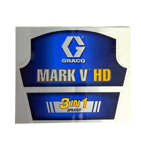 Graco 17E747 Brand Label for Texspray Mark V